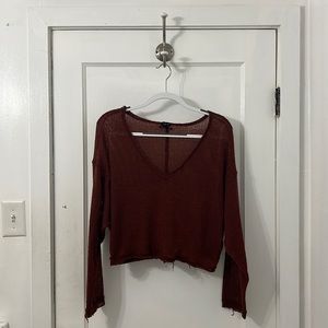 Urban outfitters rust colored XS top